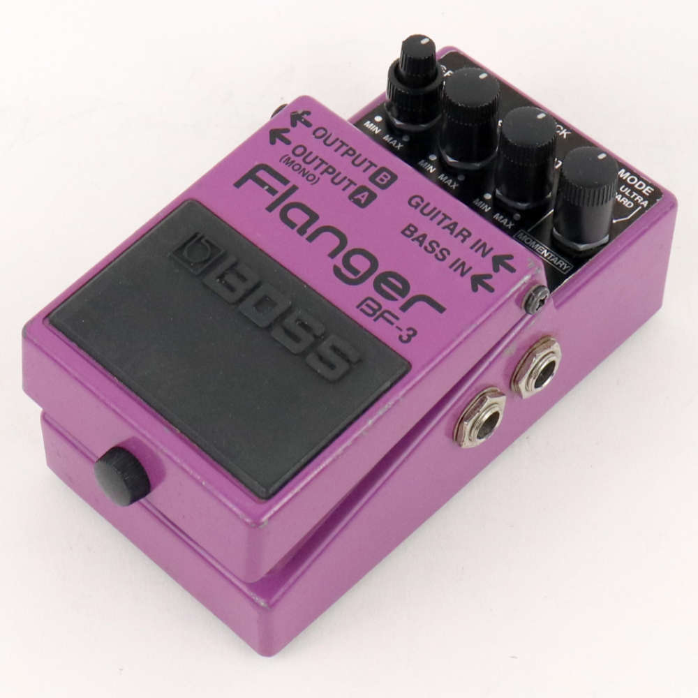 【中古】 フランジャー エフェクター BOSS BF-3 Flanger ギターエフェクター 右サイド