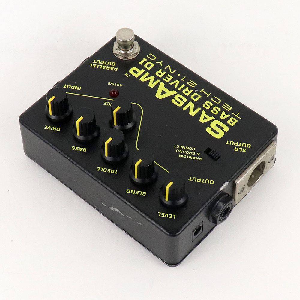 【中古】サンズアンプ ベースドライバーDI TECH21 SansAmp BASS DRIVER DI 旧仕様 前期型 ベース用DI プリアンプ 全体