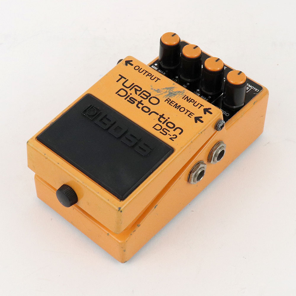 【中古】 ターボディストーション エフェクター BOSS DS-2 Turbo Distortion ギターエフェクター 全体