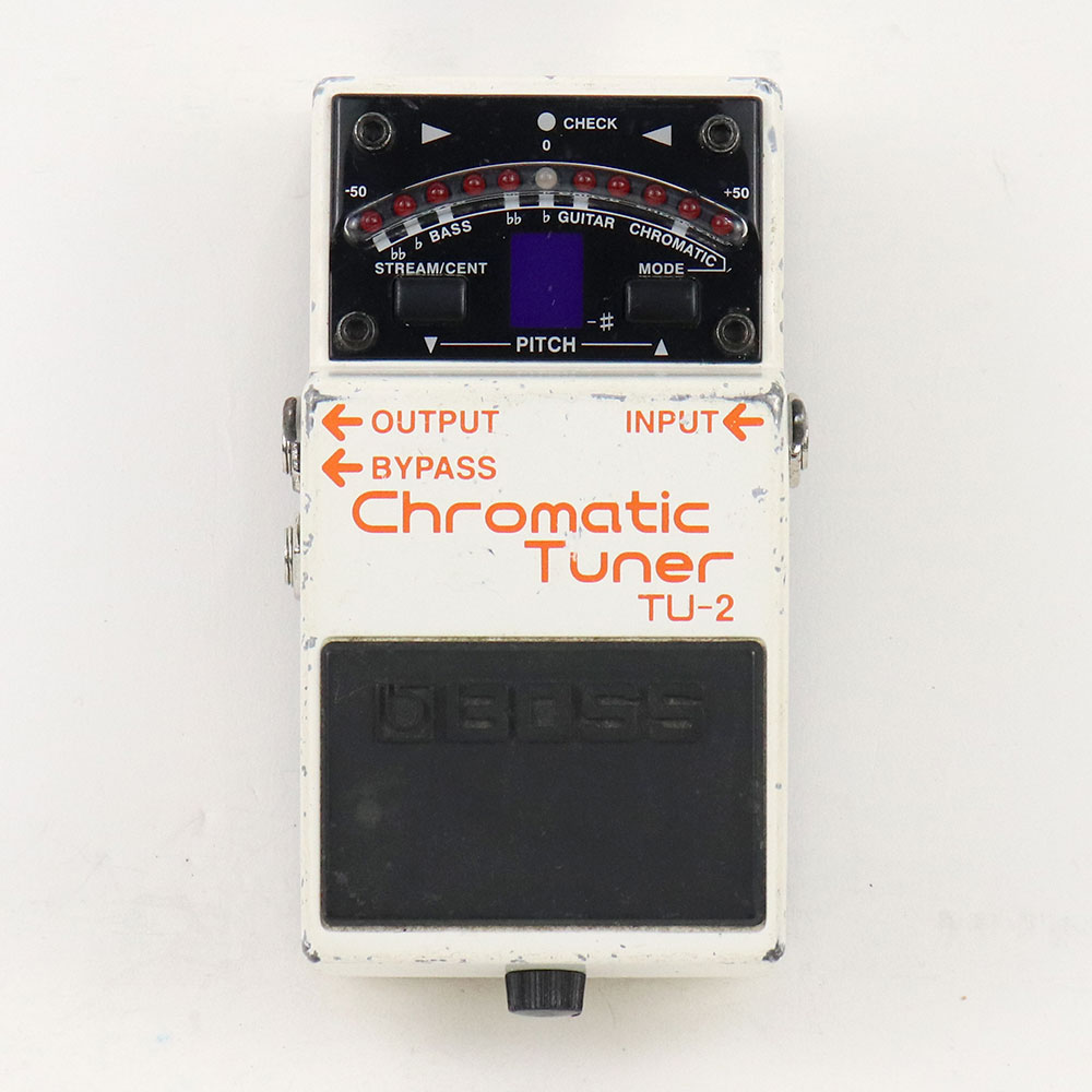 【中古】 クロマチックチューナー エフェクター BOSS TU-2 Chromatic Tuner ペダルチューナー