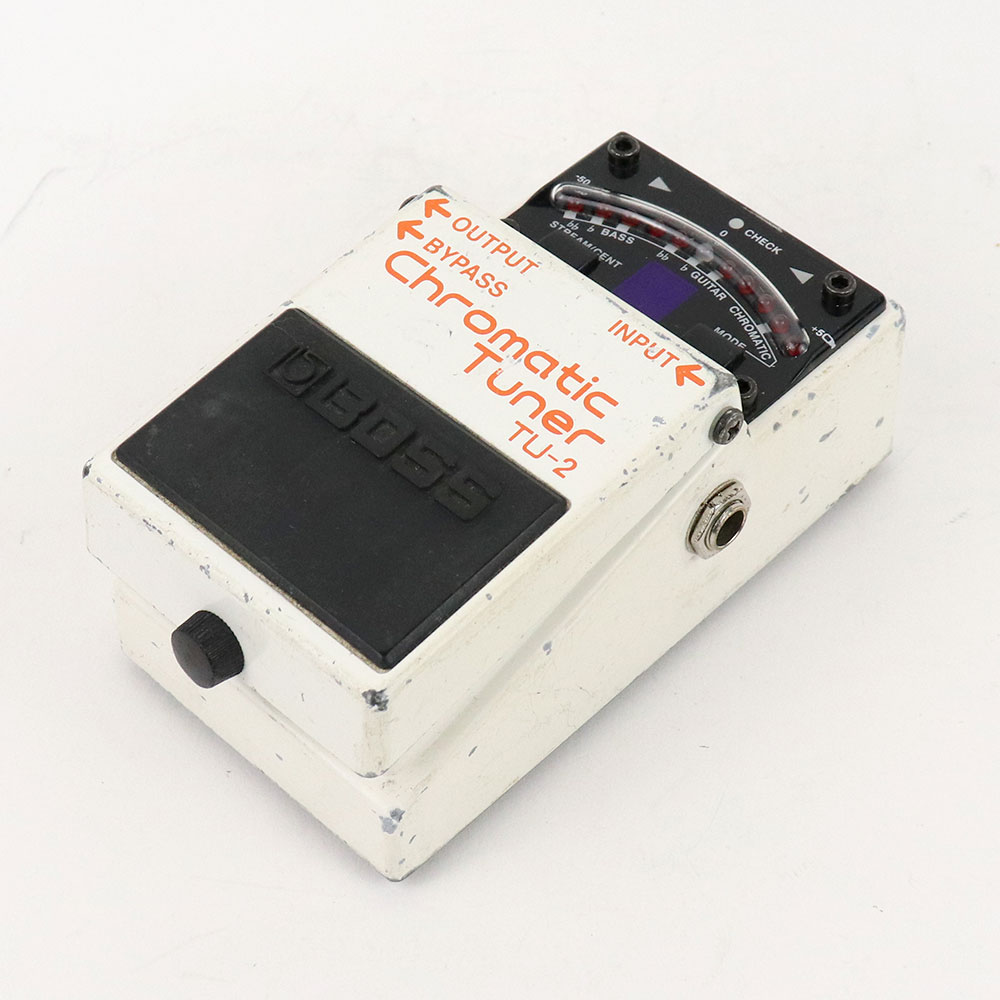 【中古】 クロマチックチューナー エフェクター BOSS TU-2 Chromatic Tuner ペダルチューナー 全体