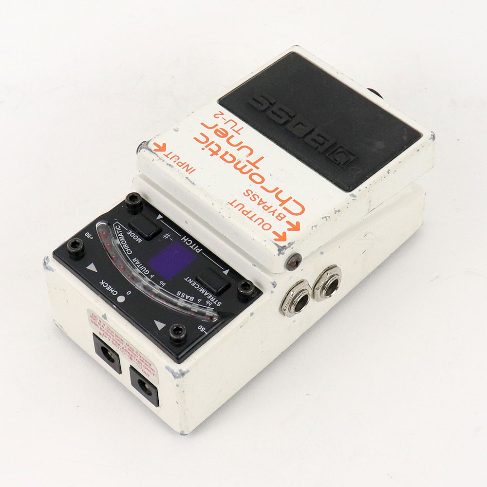 【中古】 クロマチックチューナー エフェクター BOSS TU-2 Chromatic Tuner ペダルチューナー 全体