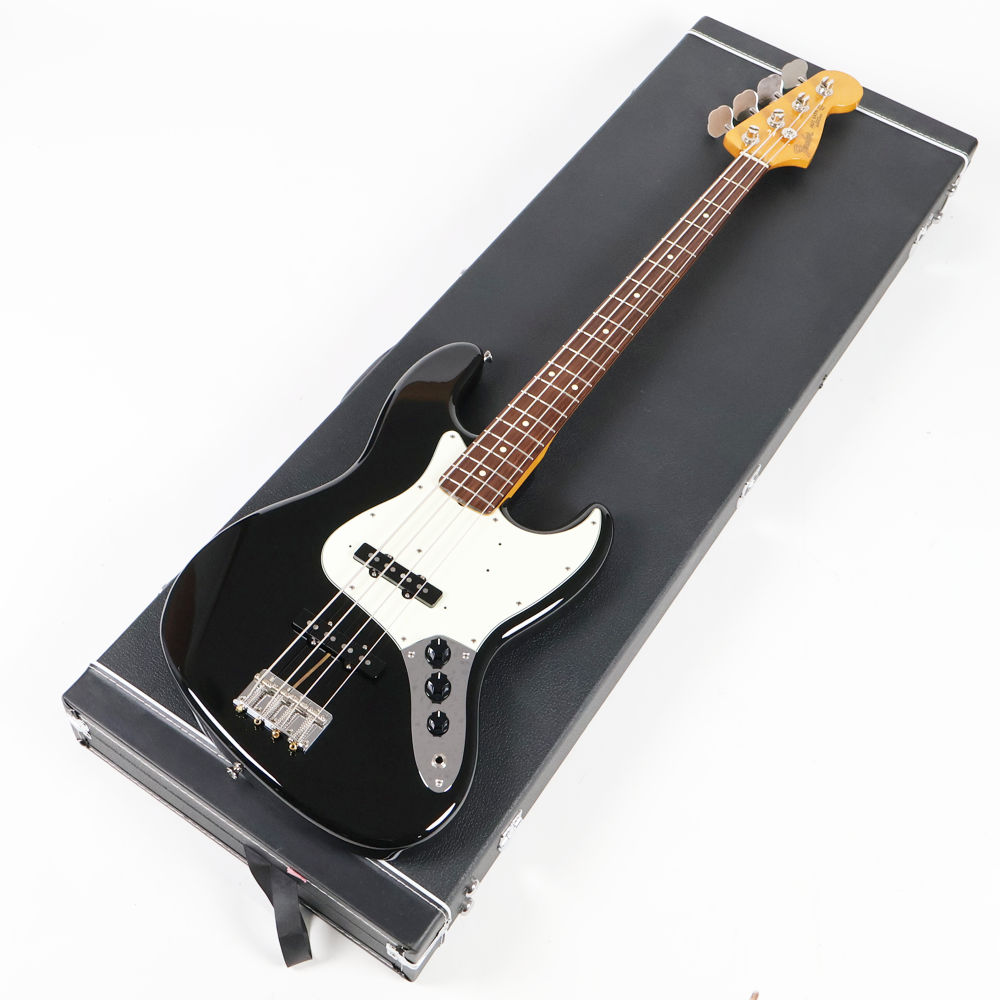 【中古】Fender フェンダー Exclusive Classic 60s Jazz Bass Black Made in Japan エレキベース