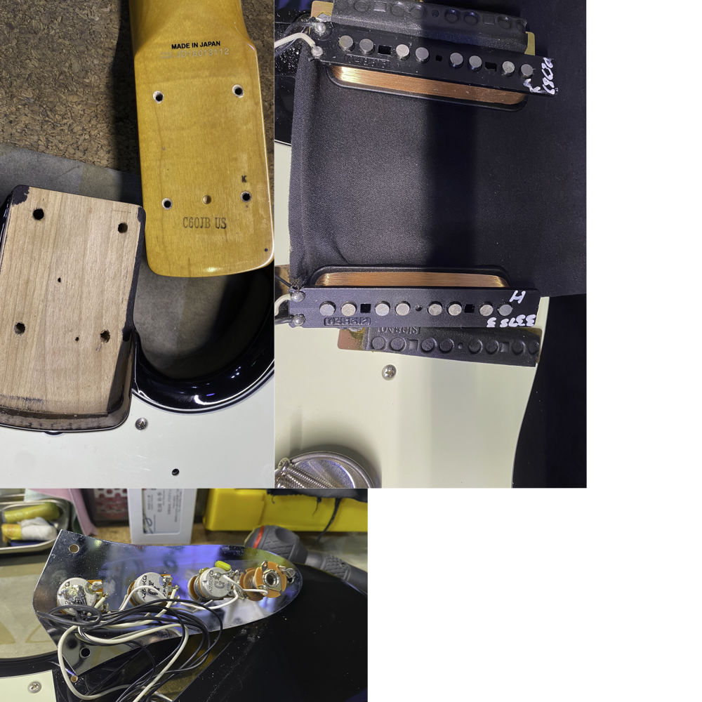 【中古】Fender フェンダー Exclusive Classic 60s Jazz Bass Black Made in Japan エレキベース ネックポケット