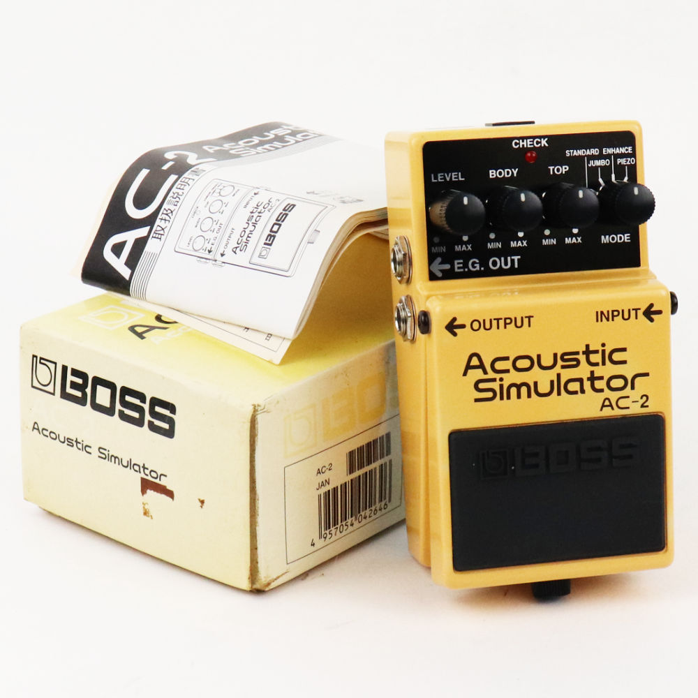 BOSS AC-2 アコースティックシミュレーター ギターエフェクター BOSS エフェクター AC-2 アコースティックシミュレーター BOSS AC-2