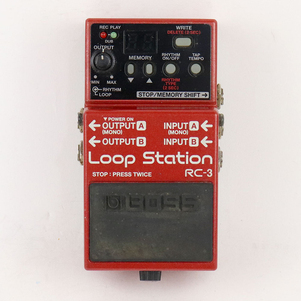 【中古】 BOSS ボス Loop Station RC-3 ルーパー エフェクター 正面