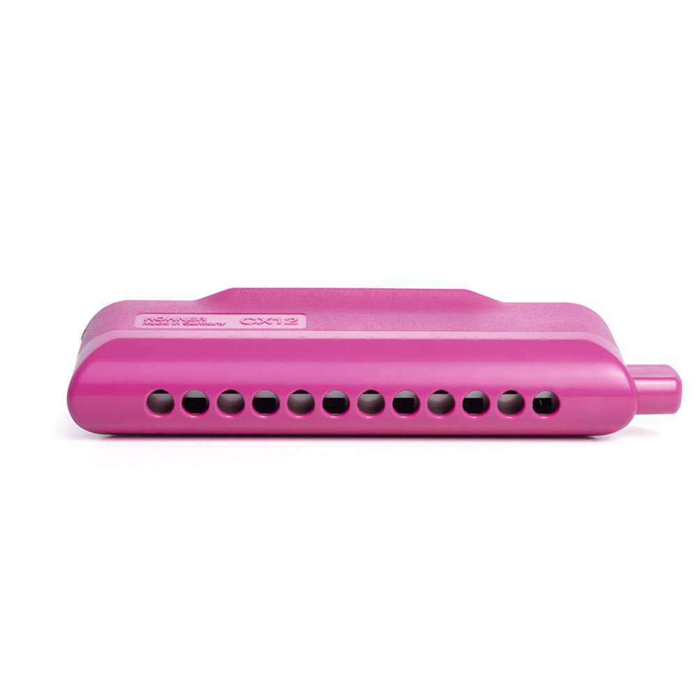HOHNER ホーナー CX12 Pink クロマチックハーモニカ 吹口