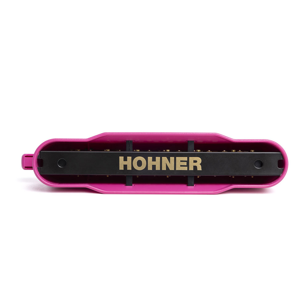 HOHNER ホーナー CX12 Pink クロマチックハーモニカ 背面