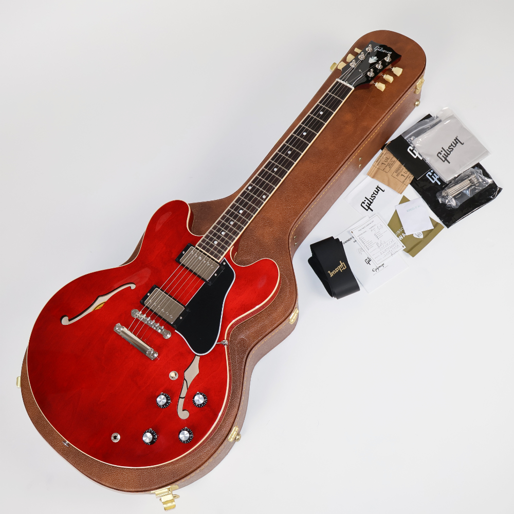 【中古】 Gibson ギブソン ES-335 Sixties Cherry 2023年製 セミアコースティックギター エレキギター