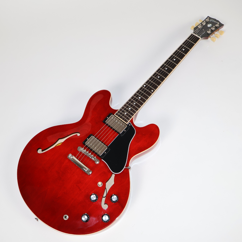 【中古】 Gibson ギブソン ES-335 Sixties Cherry 2023年製 セミアコースティックギター エレキギター 詳細画像