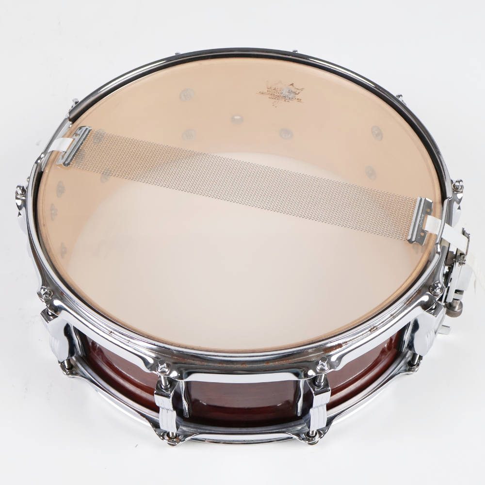 【中古】 スネアドラム ラディック Ludwig LS401 Classic Maple Mahogany Stain 14x5 本体画像 裏