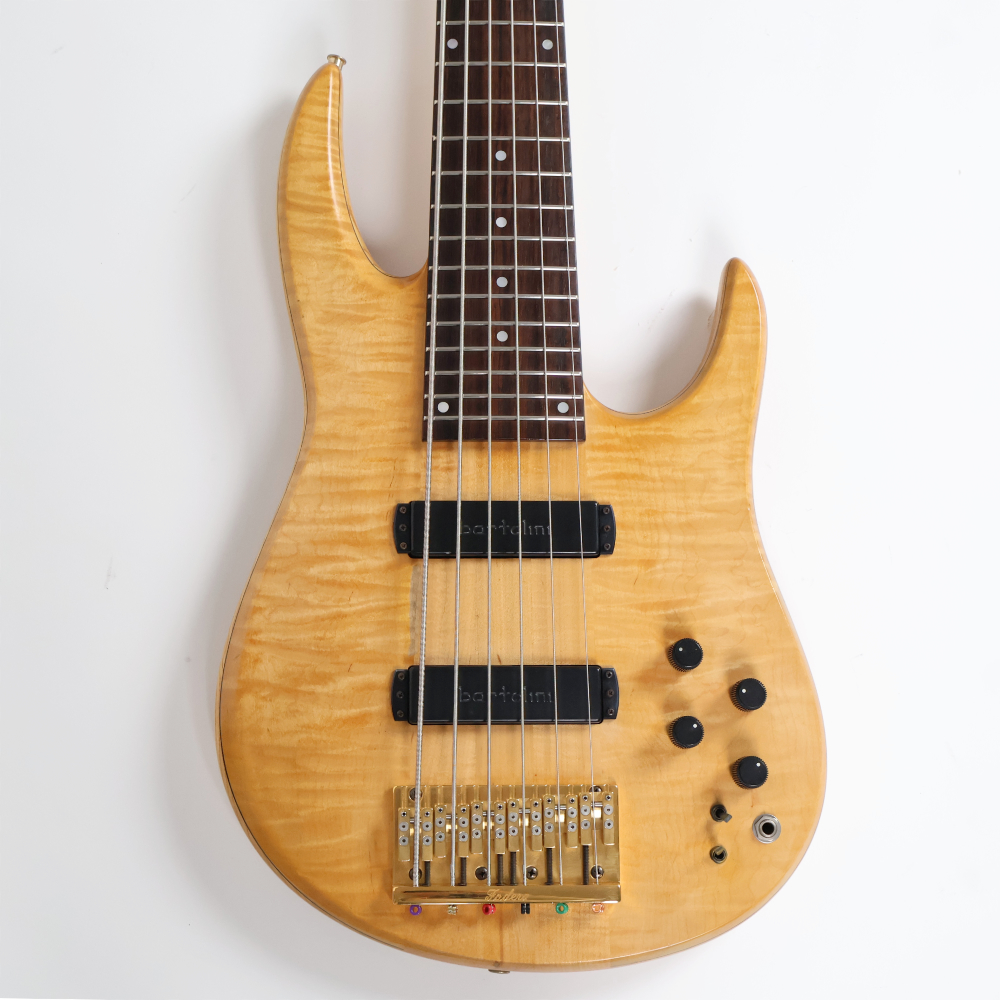 【中古】 Fodera フォデラ AJ-6 Maple 1991年製 6弦ベース メイプルトップ アッシュバック スルーネック エレキベース 詳細画像