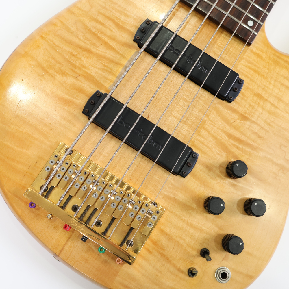 【中古】 Fodera フォデラ AJ-6 Maple 1991年製 6弦ベース メイプルトップ アッシュバック スルーネック エレキベース 詳細画像