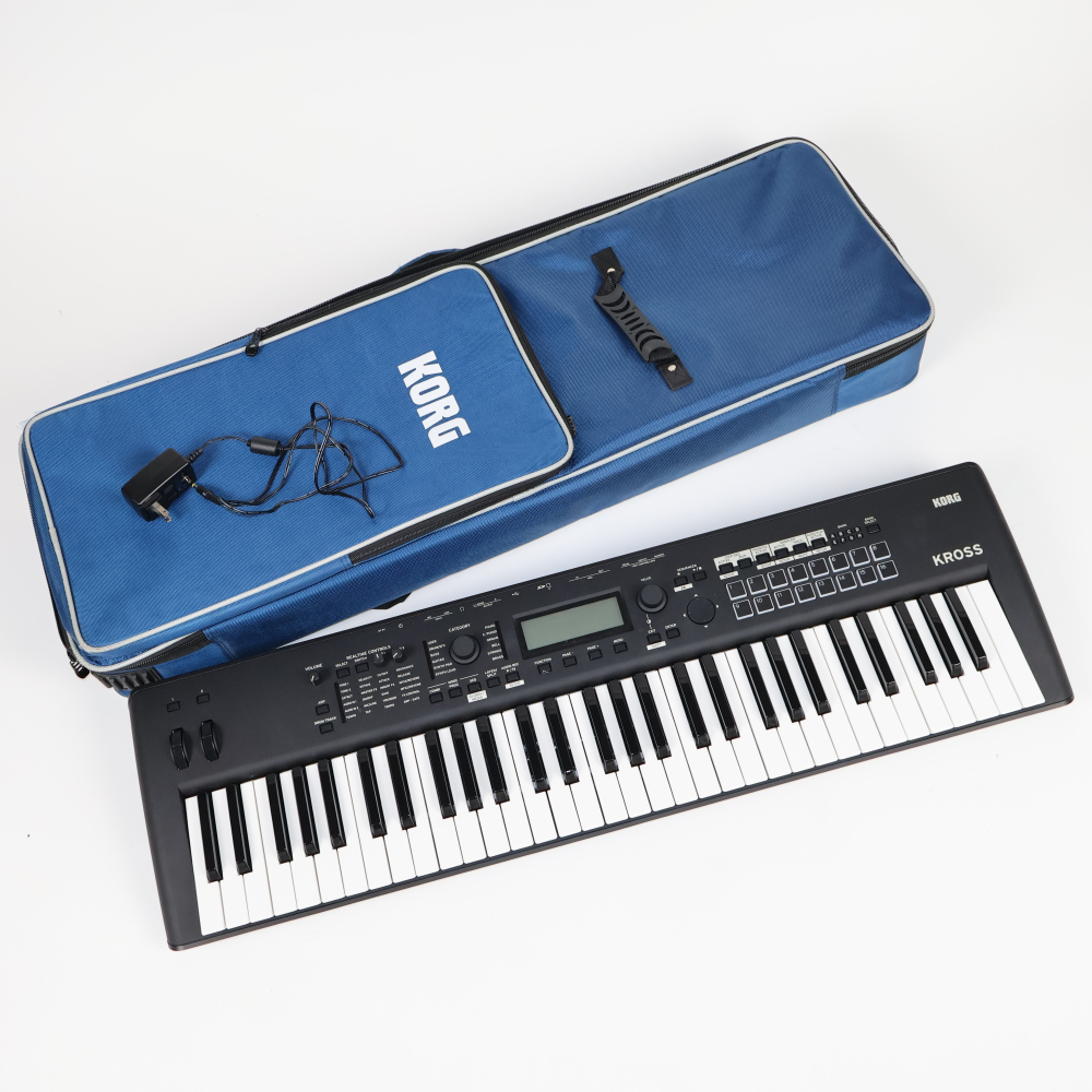 中古】 KORG KROSS2-61-MB マットブラック シンセサイザー([USED