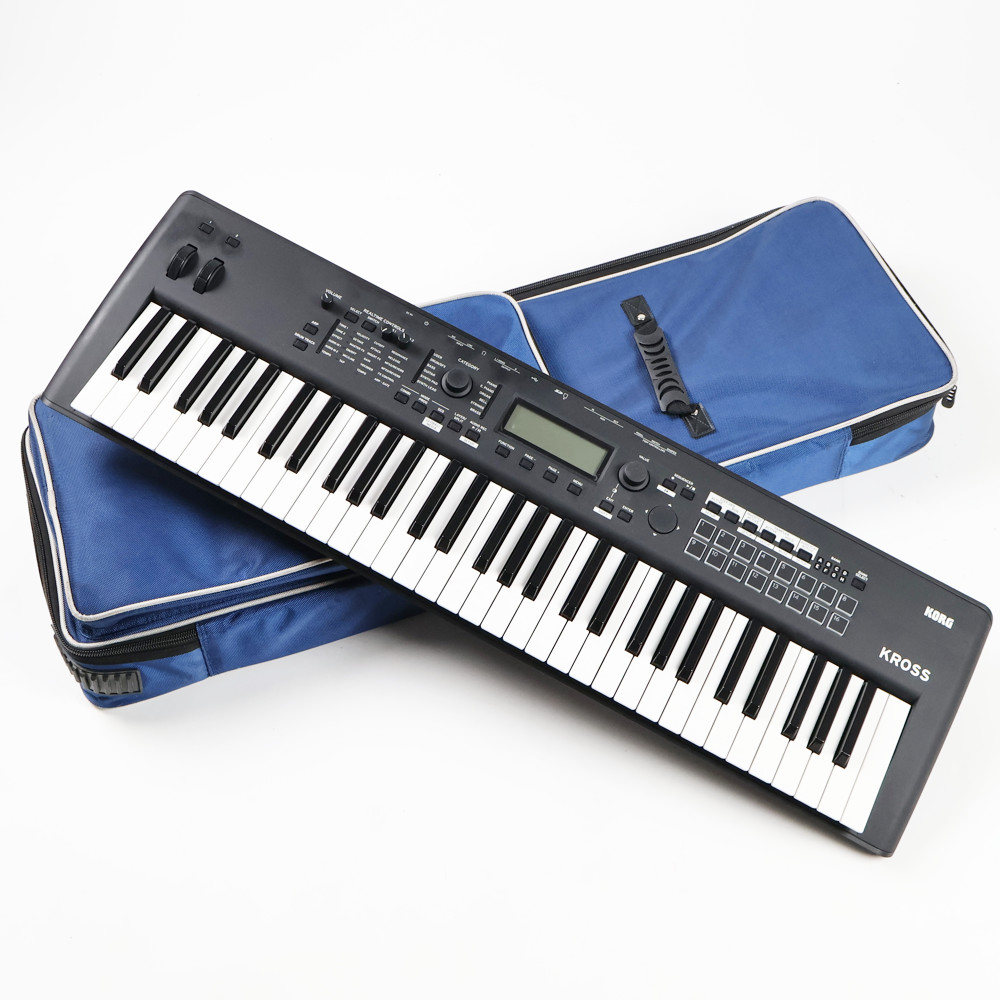 中古】 KORG KROSS2-61-MB マットブラック シンセサイザー([USED