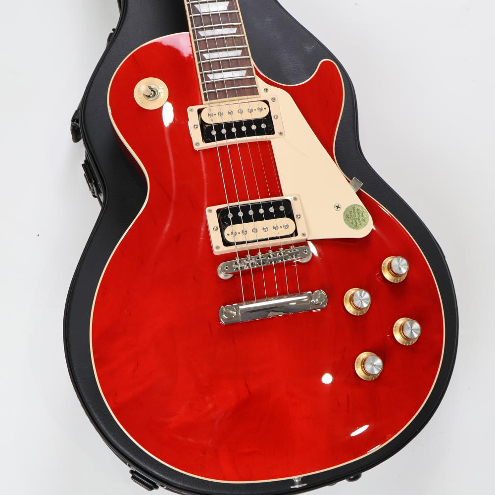 【中古】 エレキギター Gibson Les Paul Classic Translucent Cherry 2022年製 ギブソン レスポール クラシック トランスチェリー ボディ画像 