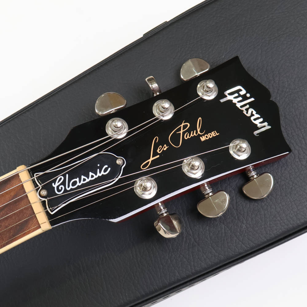 【中古】 エレキギター Gibson Les Paul Classic Translucent Cherry 2022年製 ギブソン レスポール クラシック トランスチェリー ヘッド画像