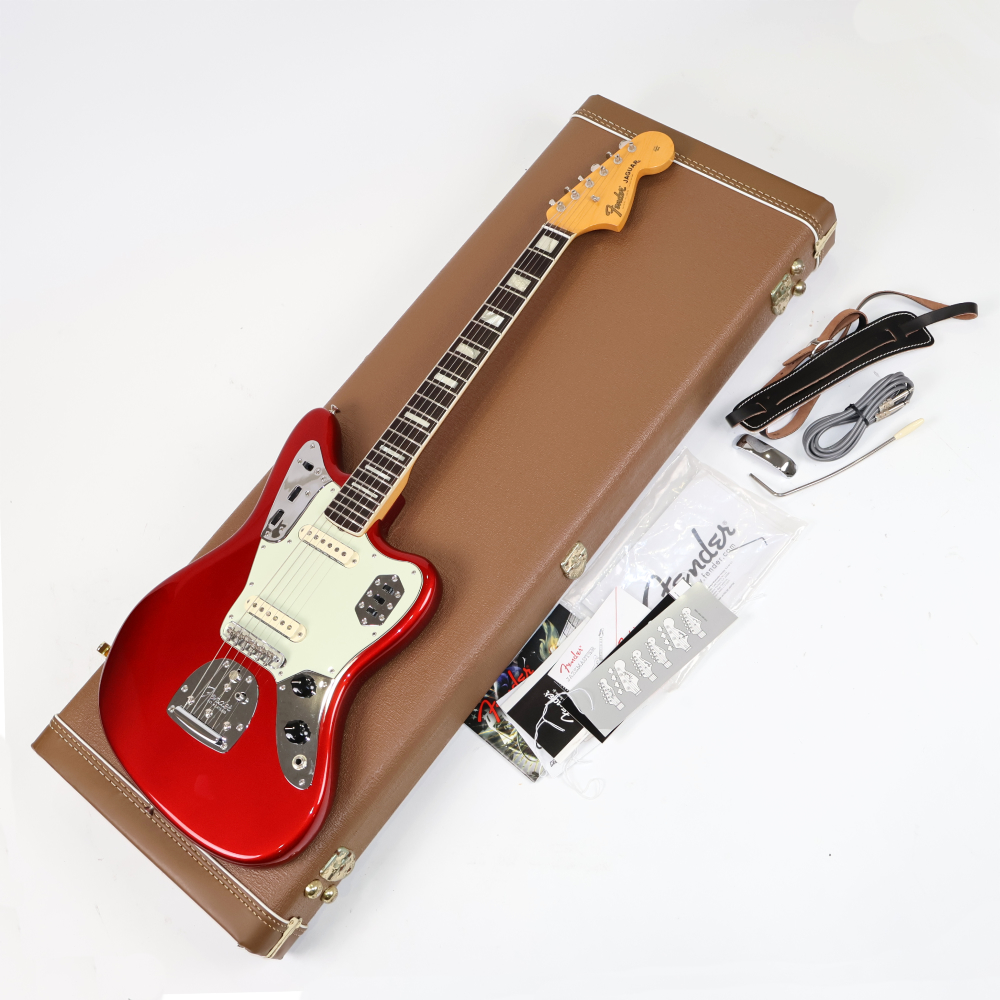 【中古】Fender フェンダー USA 50th Anniversary Jaguar Candy Apple Red 2012年製 ジャガー エレキギター