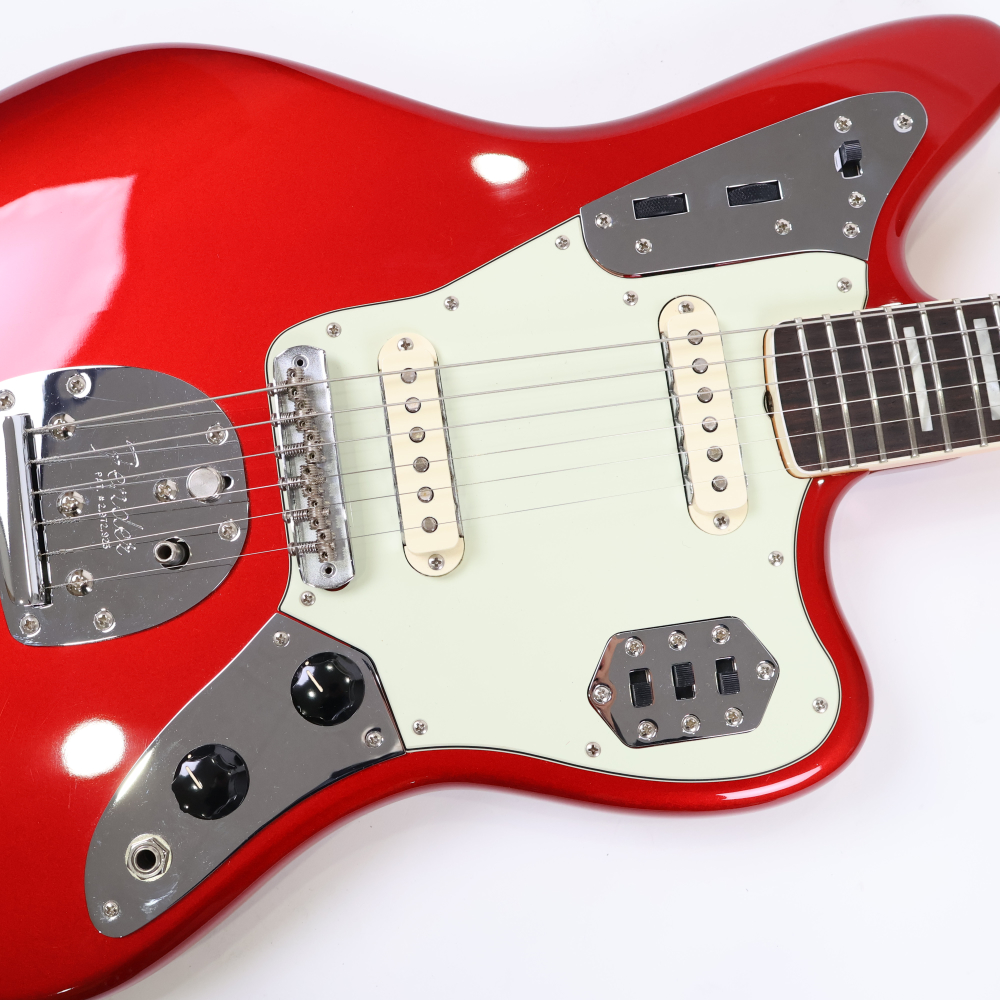 【中古】Fender フェンダー USA 50th Anniversary Jaguar Candy Apple Red 2012年製 ジャガー エレキギター 詳細画像