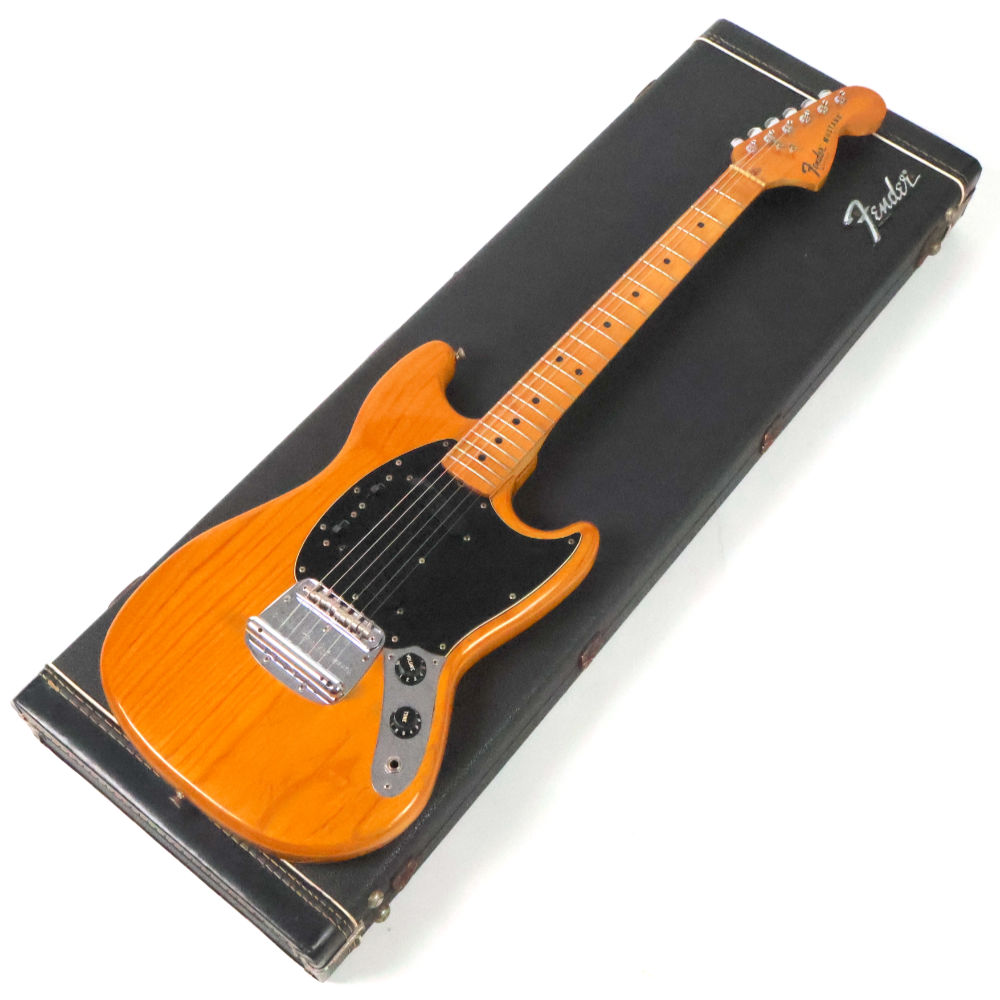 【中古】 エレキギター Fender Mustang NAT Maple FingerBoard 1978年製 フェンダー ムスタング