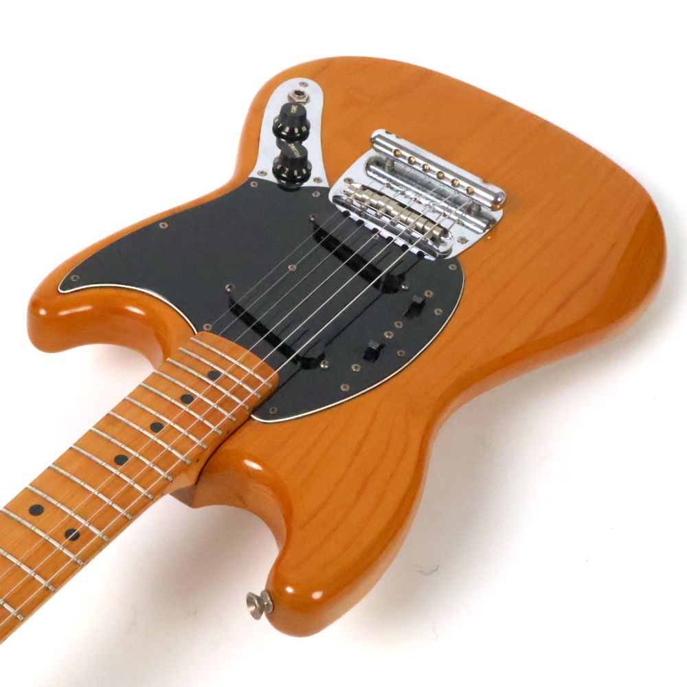 【中古】 エレキギター Fender Mustang NAT Maple FingerBoard 1978年製 フェンダー ムスタング ネックジョイント側