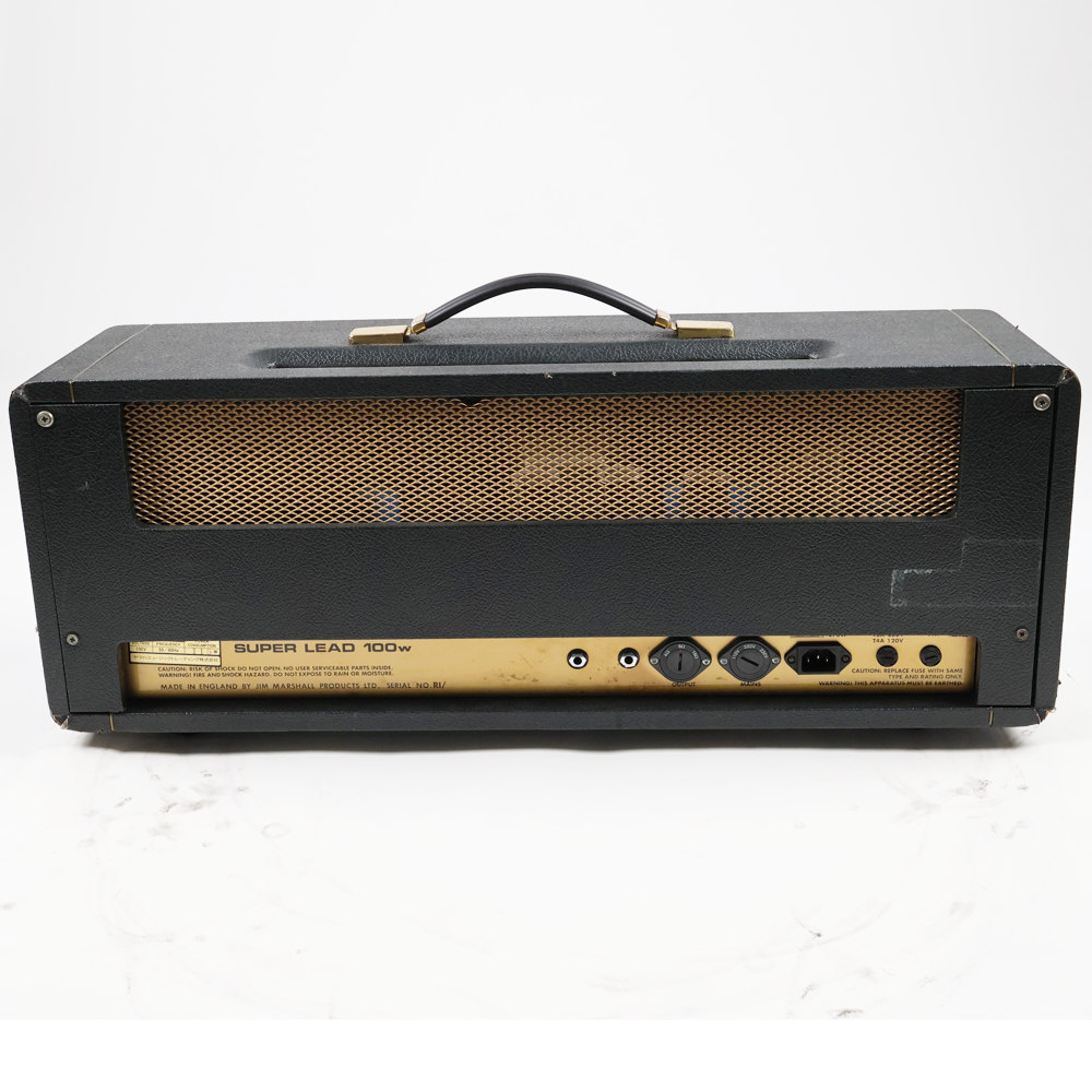 【中古】Marshall マーシャル 1959SLP Super Lead MKII Plexi Reissue 100W 真空管アンプ ギターアンプ ヘッド 背面