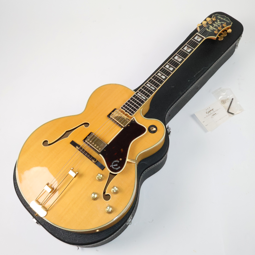 【中古】 エレキギター フルアコースティックギター EPIPHONE EMPEROR-J NAT 1992年 日本製 エピフォン エンペラー