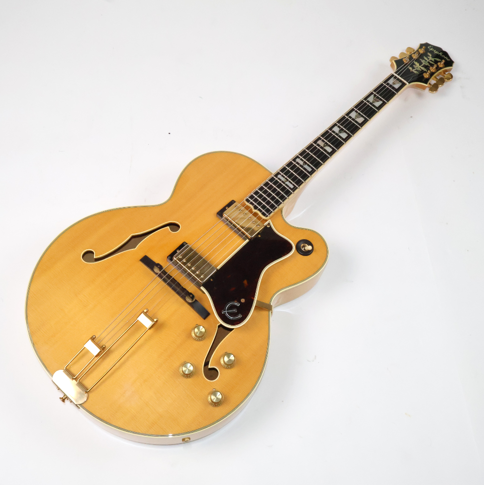 【中古】 エレキギター フルアコースティックギター EPIPHONE EMPEROR-J NAT 1992年 日本製 エピフォン エンペラー 詳細画像