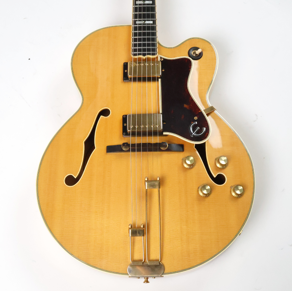 【中古】 エレキギター フルアコースティックギター EPIPHONE EMPEROR-J NAT 1992年 日本製 エピフォン エンペラー 詳細画像