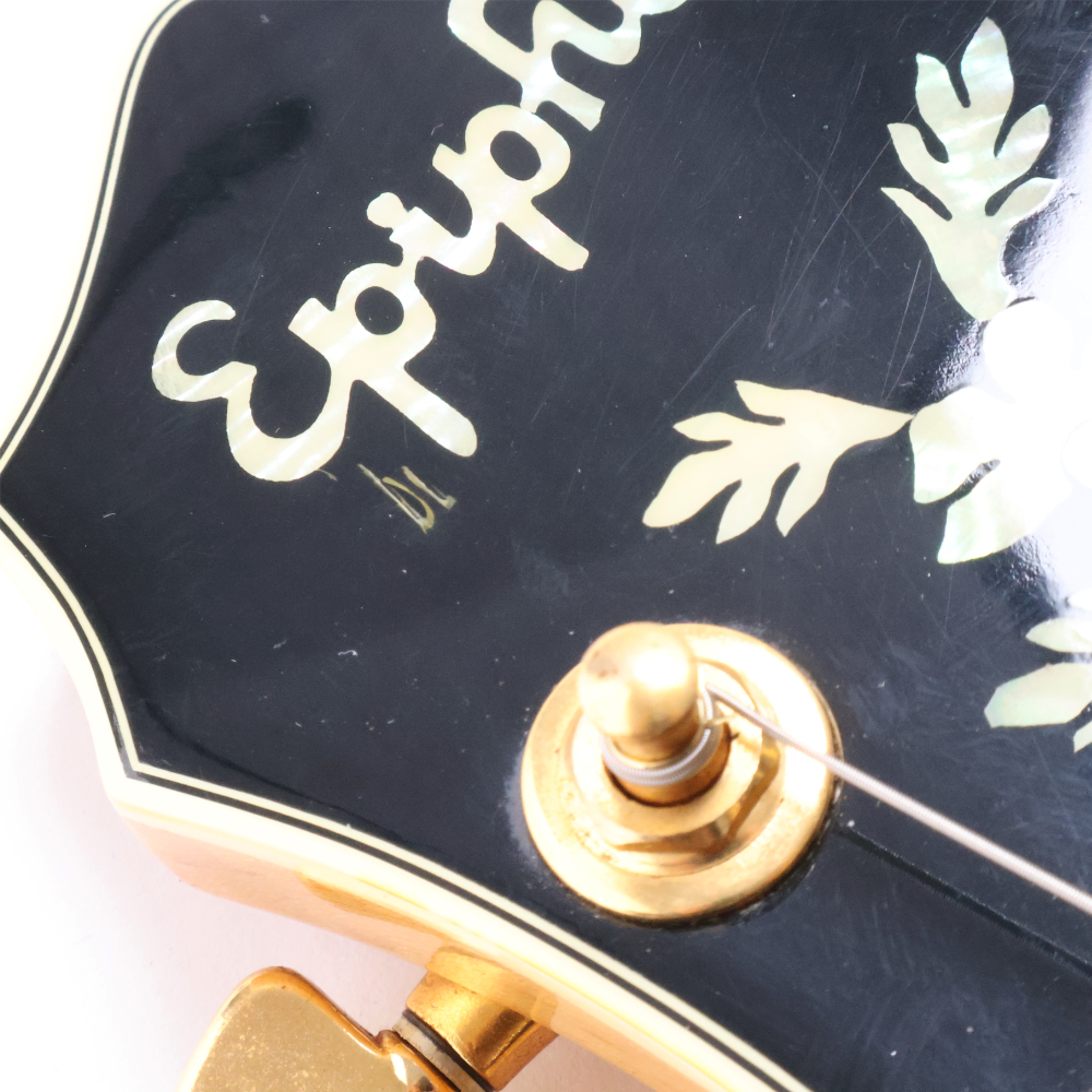 【中古】 エレキギター フルアコースティックギター EPIPHONE EMPEROR-J NAT 1992年 日本製 エピフォン エンペラー 詳細画像