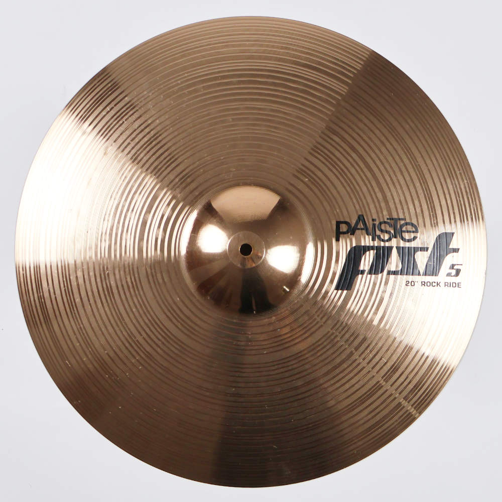 【中古】 シンバルセット パイステ PAISTE PST5 シンバルセット ハイハットシンバル 1ペア クラッシュシンバル 2枚 ライドシンバル 1枚 ライド