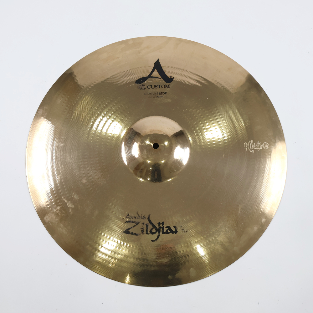【中古】 ZILDJIAN ジルジャン A CUSTOM MEDIUM RIDE 22インチ ライドシンバル