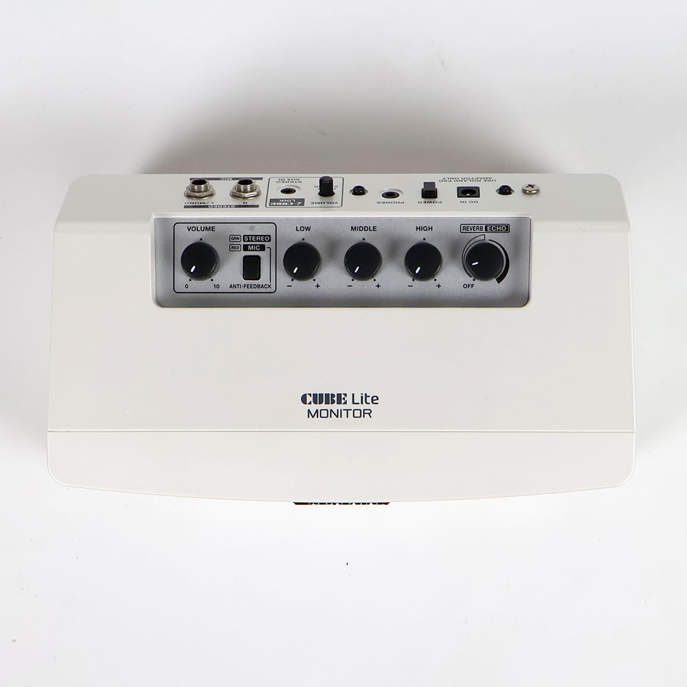【中古】 モニタースピーカー ローランド ROLAND CUBE LITE MONITOR キューブライトモニター CUBE-LM コントロールパネル