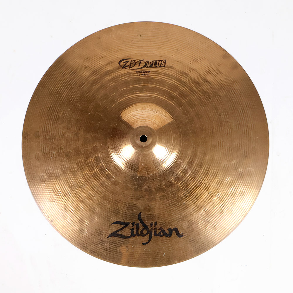 【中古】 クラッシュシンバル ジルジャン ZILDJIAN ZBT PLUS ROCK CRASH 18インチ