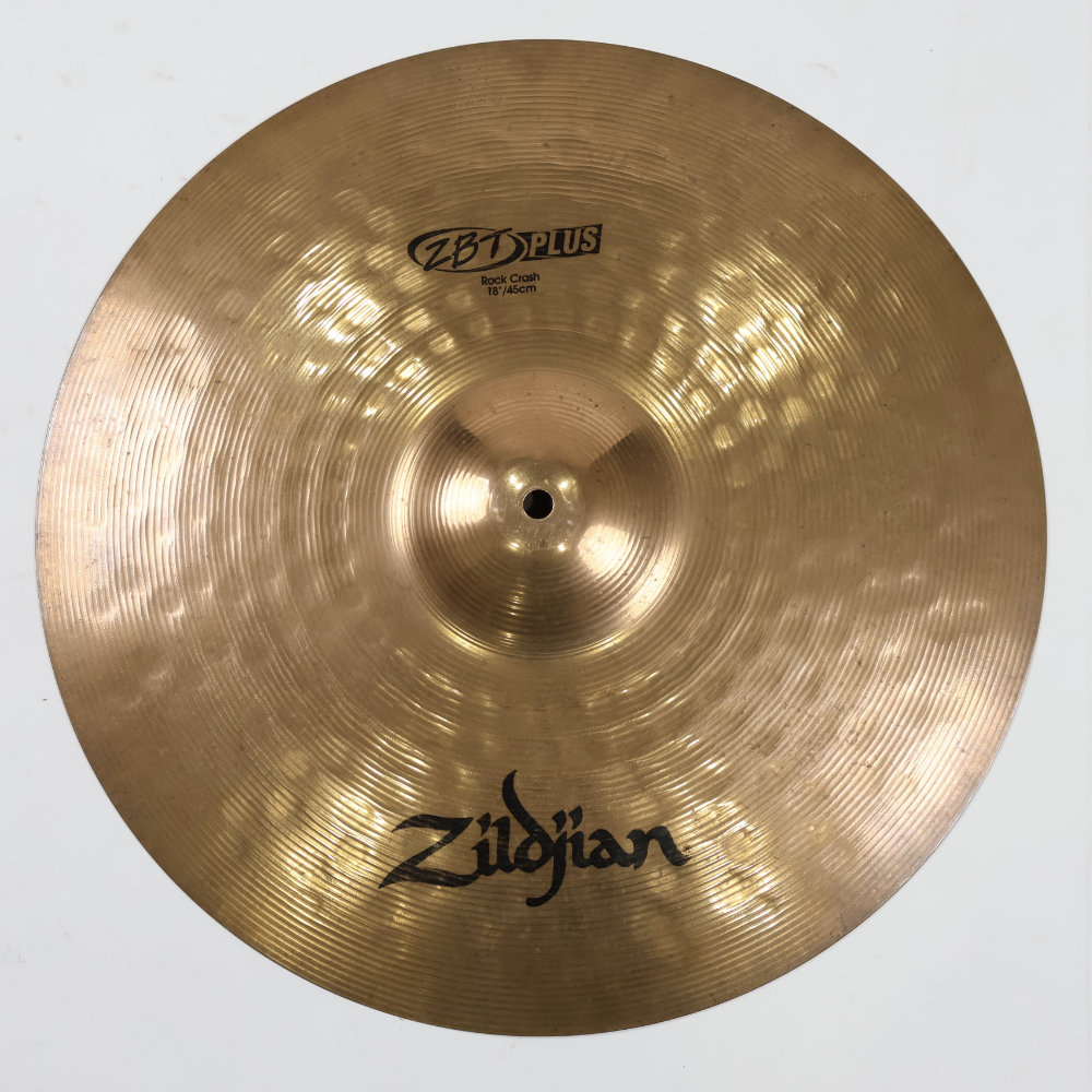【中古】 クラッシュシンバル ジルジャン ZILDJIAN ZBT PLUS ROCK CRASH 18インチ
