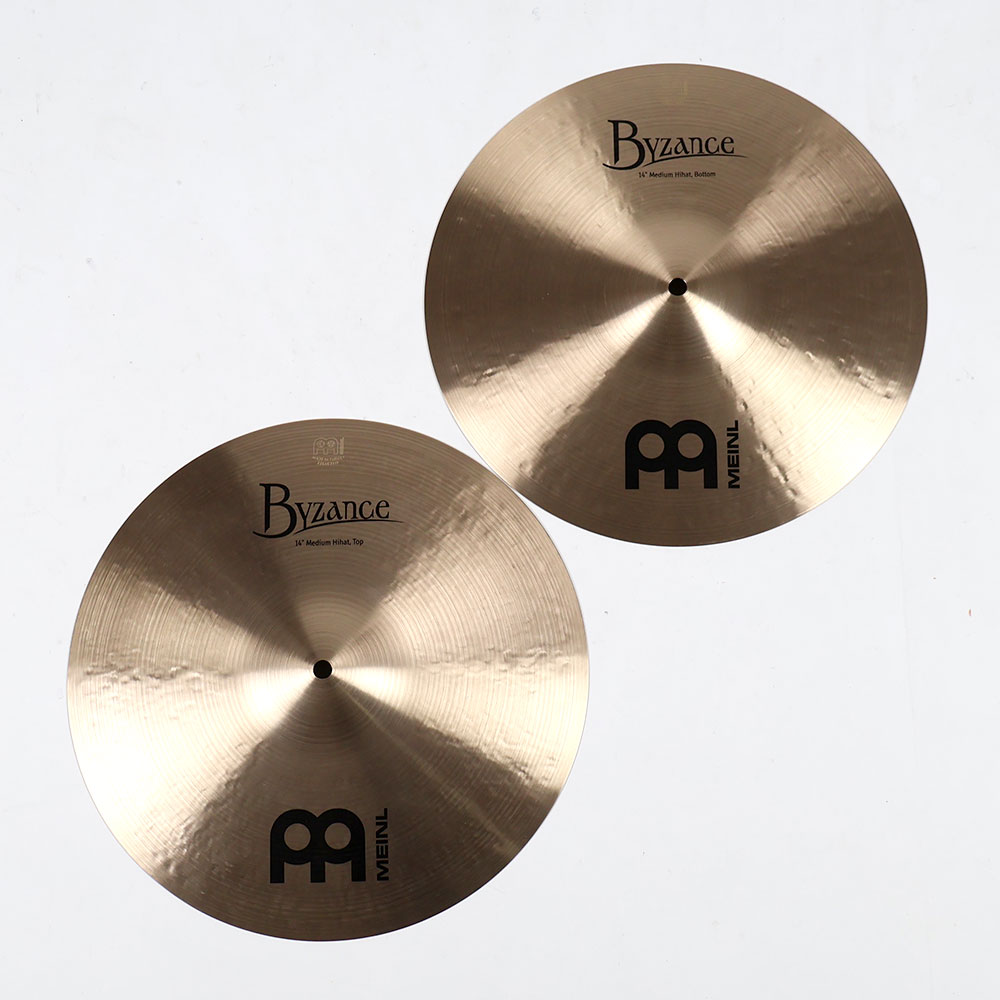 【中古】 ハイハットシンバル マイネル MEINL Byzance Traditional Medium Hihat 14インチ ペア
