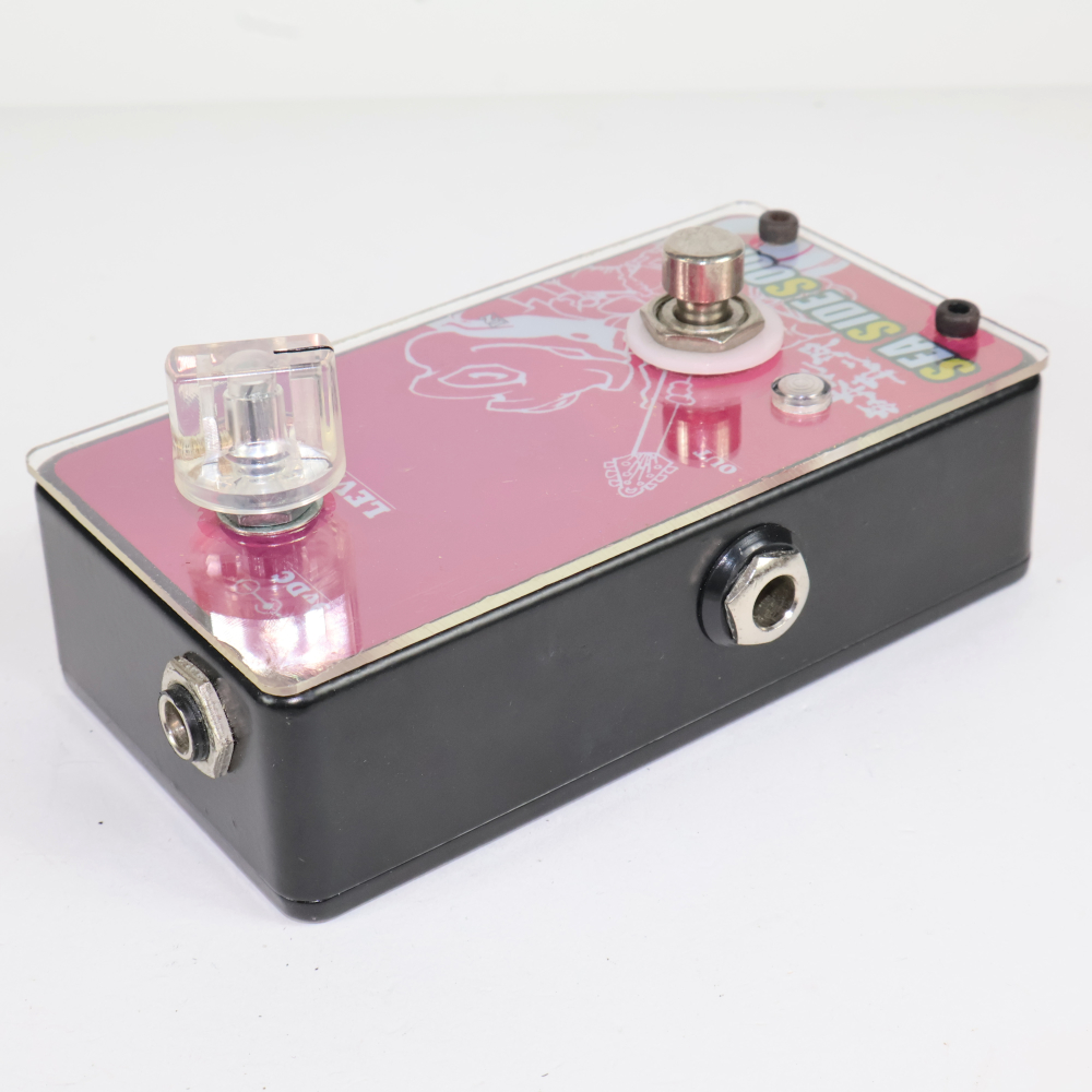 【中古】 SEA SIDE SOUND シーサイドサウンド Orobas オロバス Clean Booster クリーンブースター ギターエフェクター 本体画像 斜め 