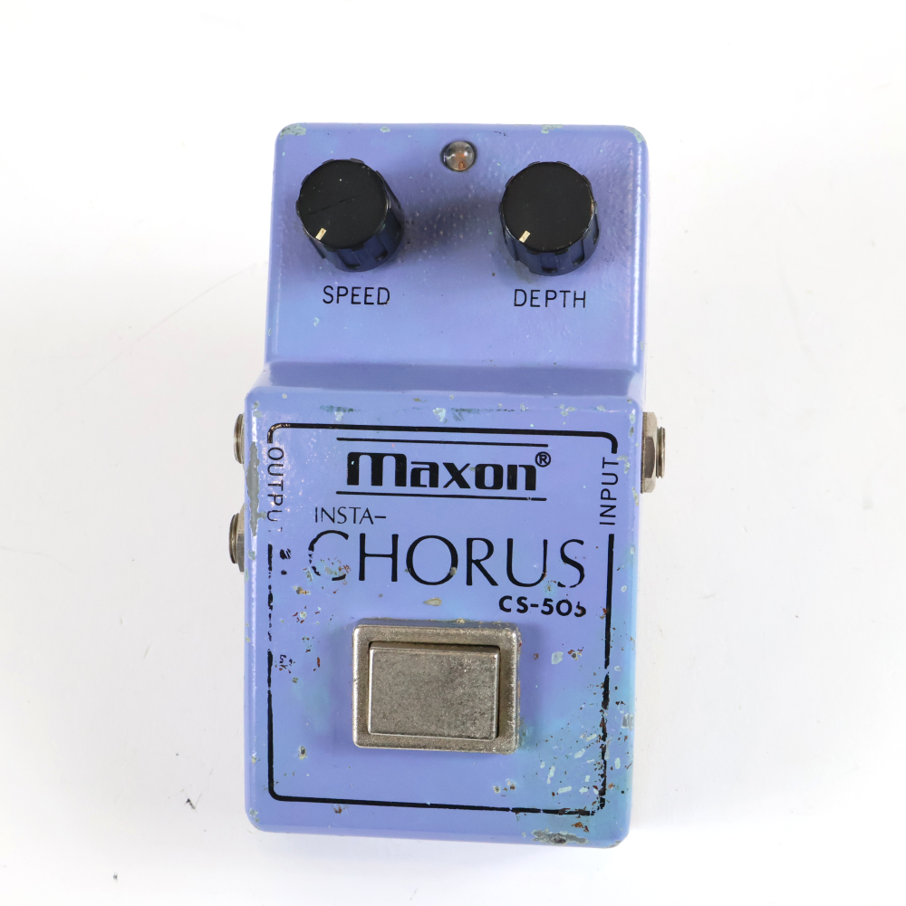 【中古】コーラス エフェクター MAXON マクソン CS-505 INSTA-CHORUS アナログコーラス ギターエフェクター