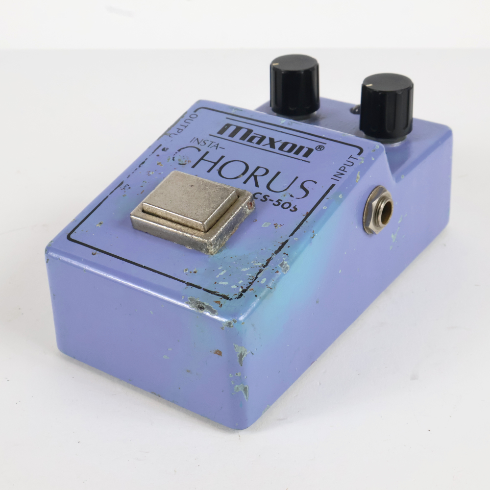 【中古】コーラス エフェクター MAXON マクソン CS-505 INSTA-CHORUS アナログコーラス ギターエフェクター 詳細画像