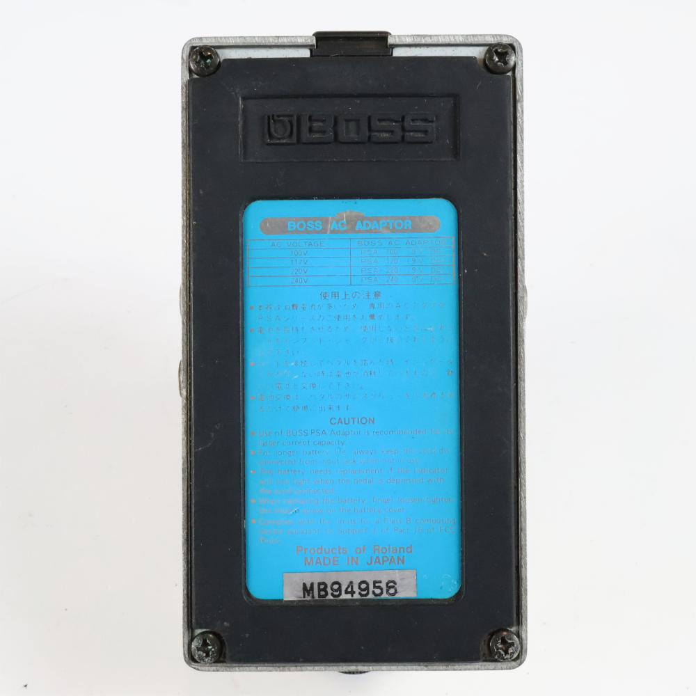 【中古】 デジタルディレイ エフェクター BOSS DD-3 Digtal Delay  MADE IN JAPAN ギターエフェクター ディレイ 詳細画像