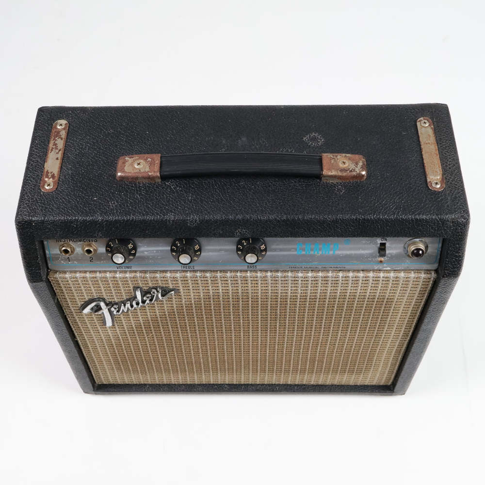 【中古】ギターアンプ Fender Champ Siver Face 1977-1978年製 フェンダー 銀パネ チャンプ さび