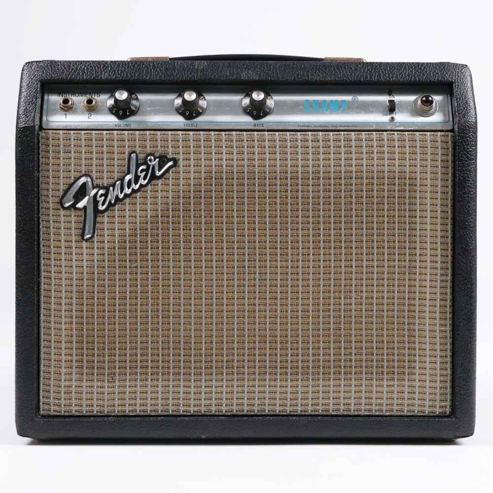 【中古】ギターアンプ Fender Champ Siver Face 1977-1978年製 フェンダー 銀パネ チャンプ 本体画像
