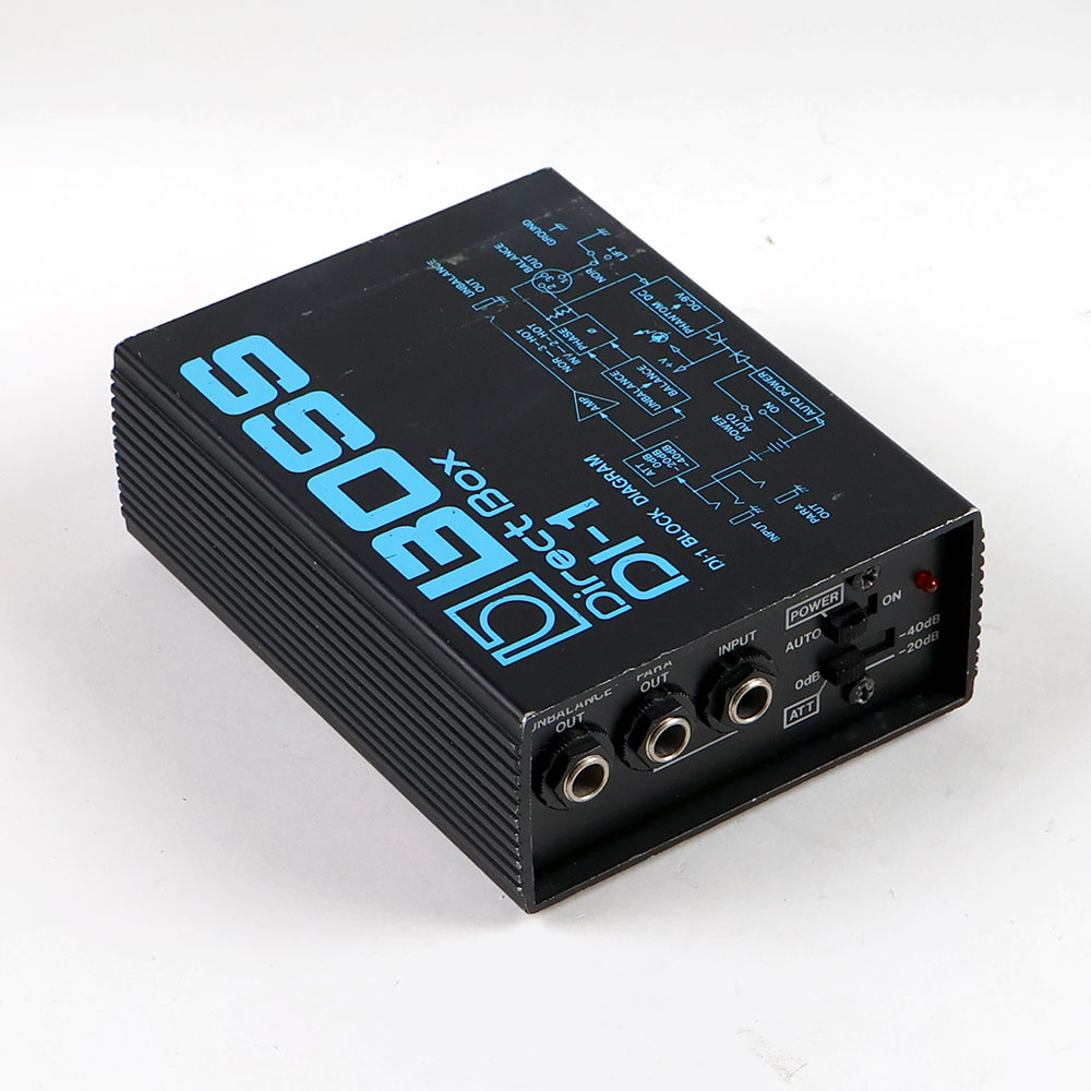 【新品未使用】BOSS DI-1 ダイレクトボックス 中古】 ダイレクトボックス DIボックス BOSS DI-1 Direct Box