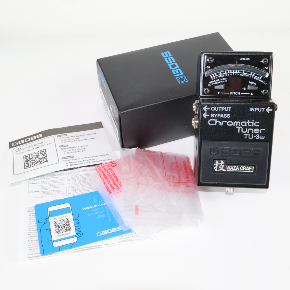 中古】 BOSS TU-3W Chromatic Tuner WAZA CRAFTシリーズ ギター