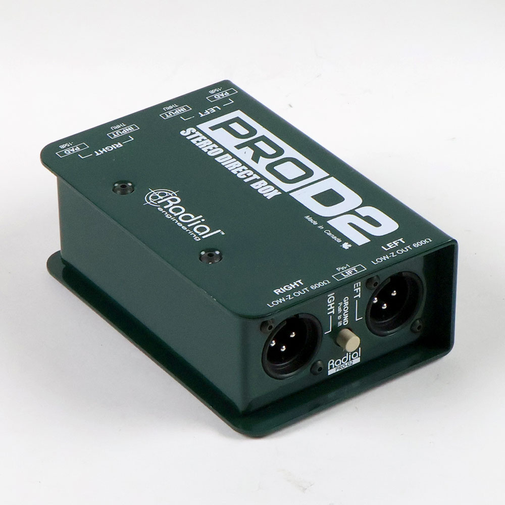 【中古】 パッシブダイレクトボックス RADIAL PRO D2 全体