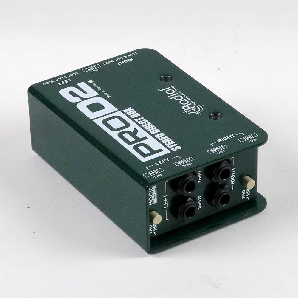 【中古】 パッシブダイレクトボックス RADIAL PRO D2 全体
