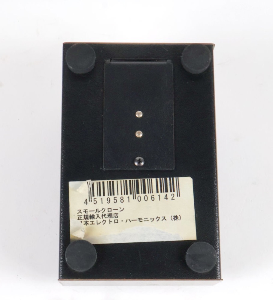 【中古】 アナログコーラス エフェクター ELECTRO-HARMONIX SMALL CLONE スモールクローン ギターエフェクター 裏面