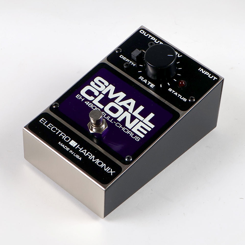 【中古】 アナログコーラス エフェクター ELECTRO-HARMONIX SMALL CLONE スモールクローン ギターエフェクター 全体