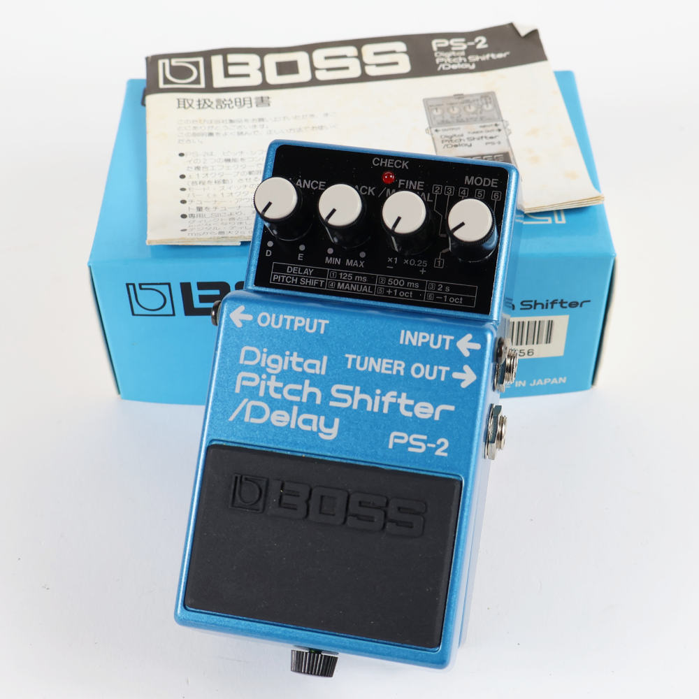 BOSS PS-2 デジタルピッチシフター/ディレイ 1991年 日本製 中古】 デジタルピッチシフターディレイ BOSS PS-2 Digital