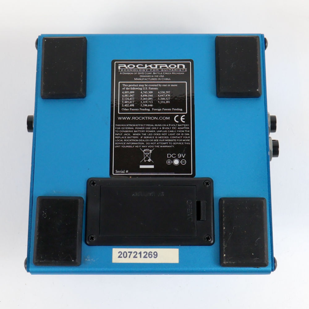 【中古】 ステレオコーラス ROCKTRON DEEP BLUE 裏面